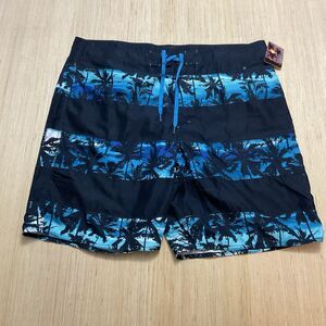 Joe Boxer Men’s Tropical Theme Board Swim Shorts Blue Big & Tall Size 40 New